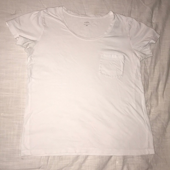 White J.Crew t-shirt - Picture 2 of 3